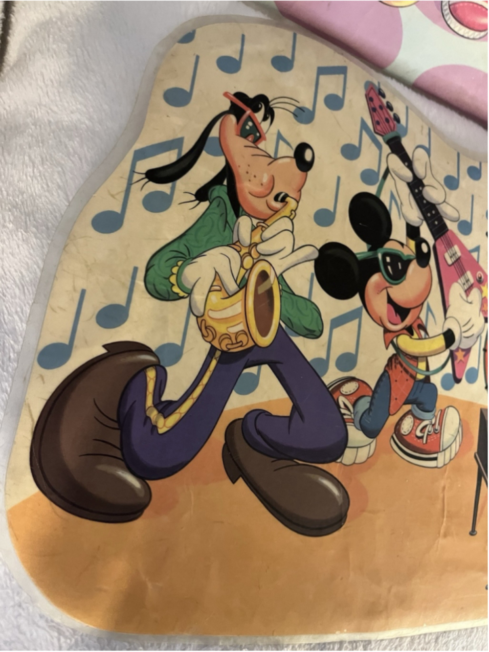 Vintage Disney Mickey Mouse Donald Duck Activity Placemats 1980S SET OF 2 SEE - Picture 11 of 16